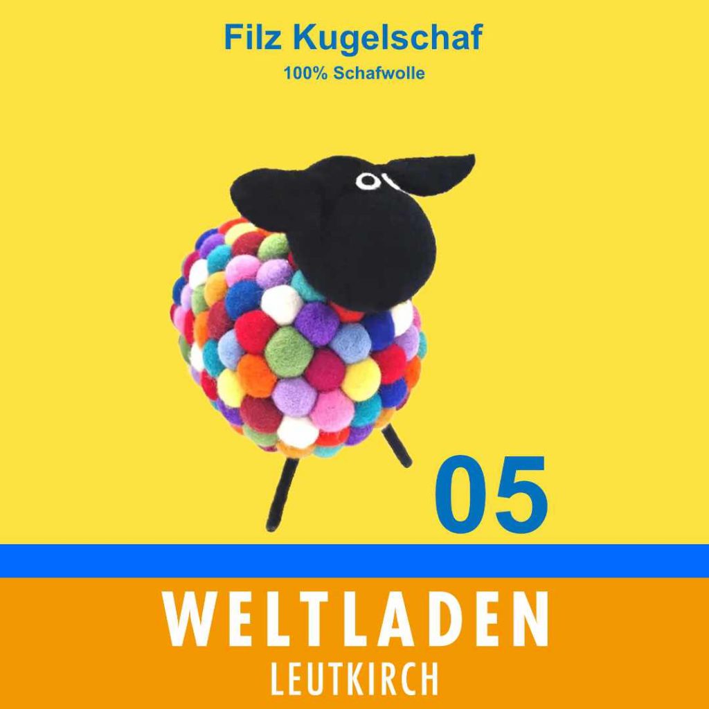 Filz Kugelschaf