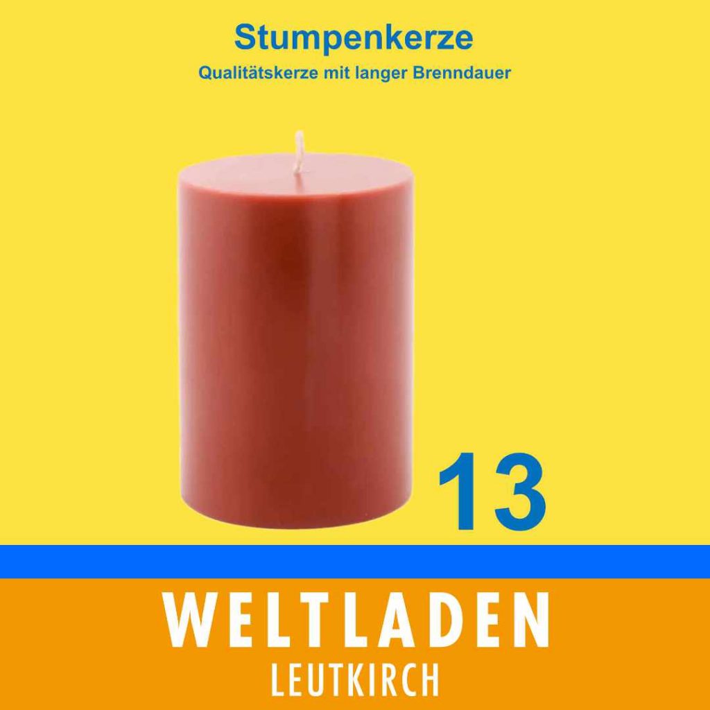 Stumpenkerze