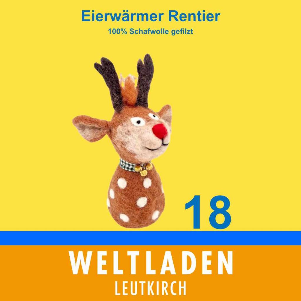 Eierwärmer Rentier