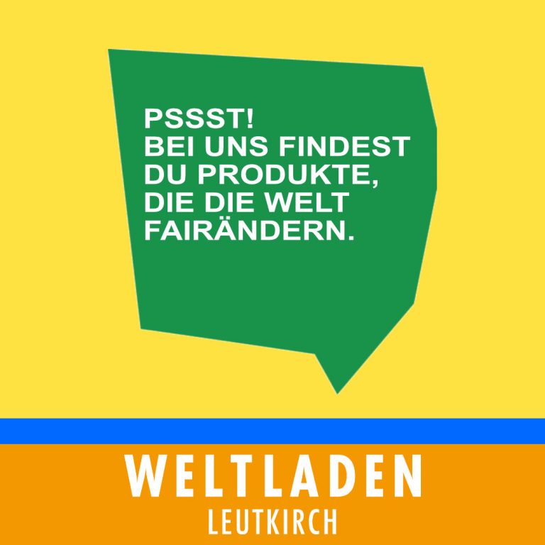 Produkte, die die Welt fairändern